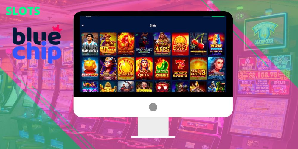 Bluechip Casino Slots games overview in India