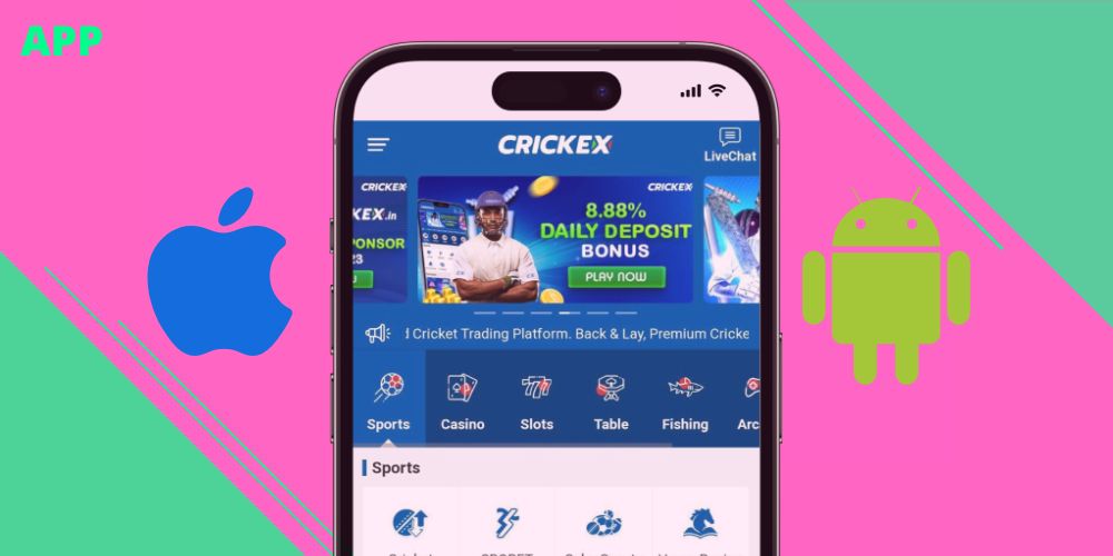 How to download Crickex India betting app