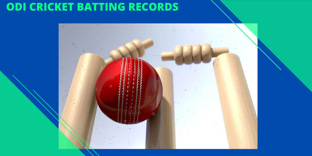 ODI Cricket Batting Records