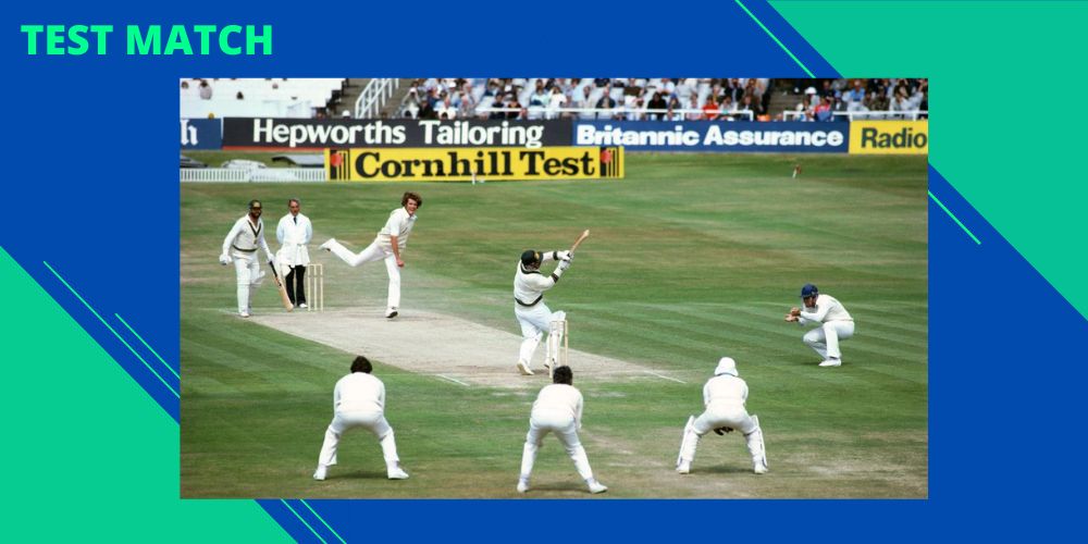 Cricket test match games overview in India